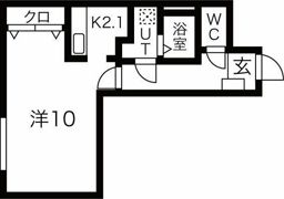 ボヌール17の間取り画像