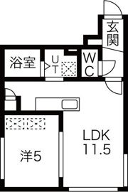 THE RESIDENCEの間取り画像