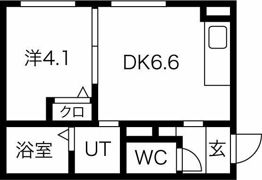ハレイワコートの間取り画像