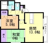 アメニティ東札幌の間取り画像