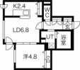 SCHAR大通西の間取り画像