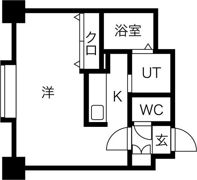 K’s Stage Asahimachiの間取り画像