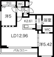 イマージュ新札幌の間取り画像