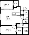 lukka栄通（ルッカ）の間取り画像