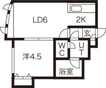 グローリアスMの間取り画像