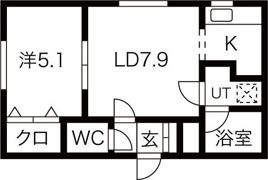 ガーデンコート壱番館の間取り画像