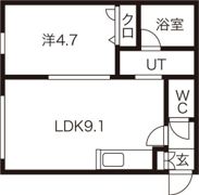 ダグ・レモン14の間取り画像