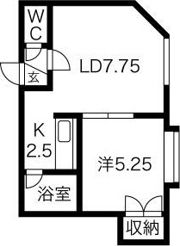 フィールドハウス34の間取り画像