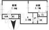 ルミエール元町Bの間取り画像
