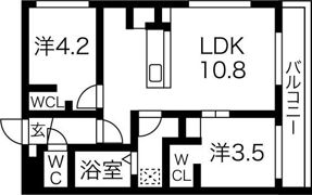 仮）ベルツリーRJ IIの間取り画像
