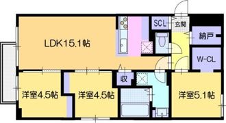 仮）DPレジデンス南円山の間取り画像