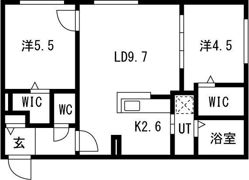 Lien S10の間取り画像