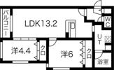 ヴォヤージュ円山の間取り画像