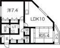 アスターハイツヤマチカの間取り画像
