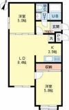 αNEXT札幌第9の間取り画像
