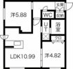 RESIDENCE SHINMEI MARUYAMAの間取り画像