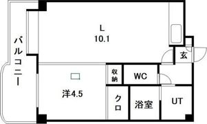 サラサ月寒西の間取り画像