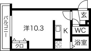 シャイニングドリーム南平岸の間取り画像