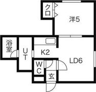 リースペース新道東の間取り画像