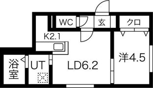 Louis Iの間取り画像