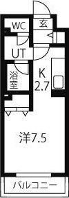 東洋ハイツB棟の間取り画像