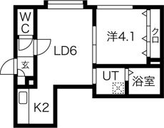 アールズグランデの間取り画像