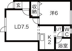 ドエル元町の間取り画像