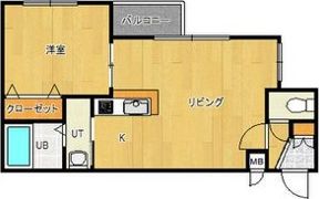 ヴィエルジュ北8条の間取り画像