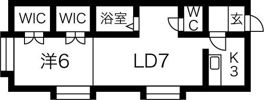プラザN12の間取り画像