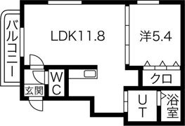 グランメールシャテロの間取り画像