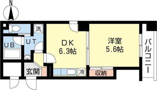 プロシード環状通東の間取り画像
