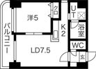 メープル元町の間取り画像