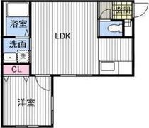 リデーレ菊水IIの間取り画像