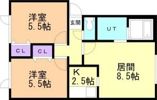 エナージ山鼻の間取り画像