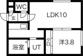 shanti山鼻の間取り画像