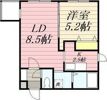 SENSAI-ATSUBETSU80の間取り画像