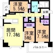 コンフォリア札幌植物園の間取り画像