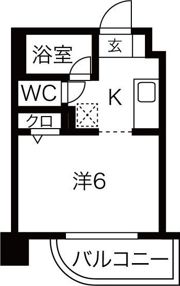 ヒューマンプラザ北大前の間取り画像