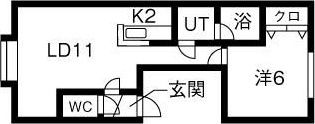 クレアコートIIの間取り画像