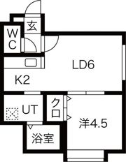 プレシャス新道東の間取り画像