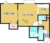 イースト・サンシャイン25の間取り画像