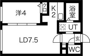 Maison Kamuy Park Frontの間取り画像