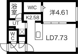レスツオン北13の間取り画像