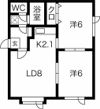 プレシャスコートの間取り画像