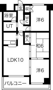 ベルサエレンシアの間取り画像