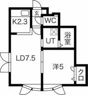 グレースノート35の間取り画像