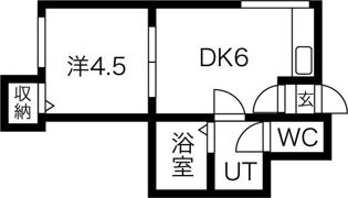 カーサソレアードの間取り画像