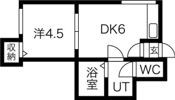 カーサソレアードの間取り画像
