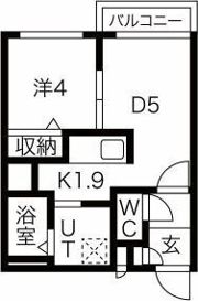Orquidea東区役所（オルキデア）の間取り画像