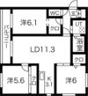 HOUSE of MARQUIS X（ハウスオブマーキス10の間取り画像